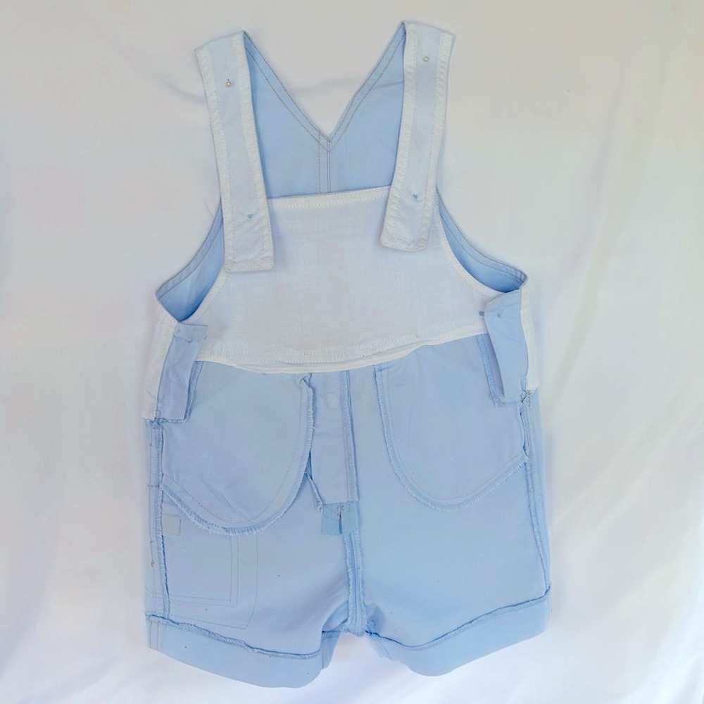 NWOT VINTAGE (2002) LeBonbon De Mafrat Italian Brand Boy’s Overall Size 2 Blue - Picture 7 of 13